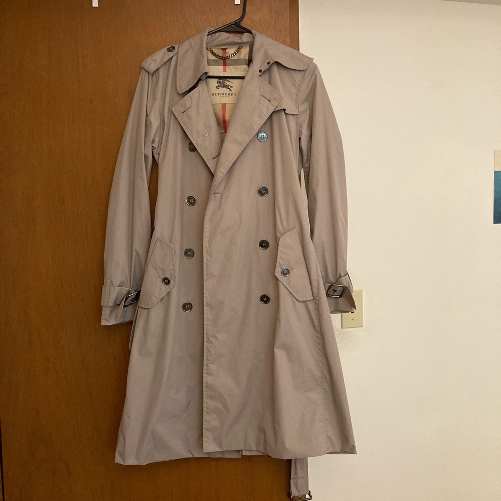 Burberry nylon trench